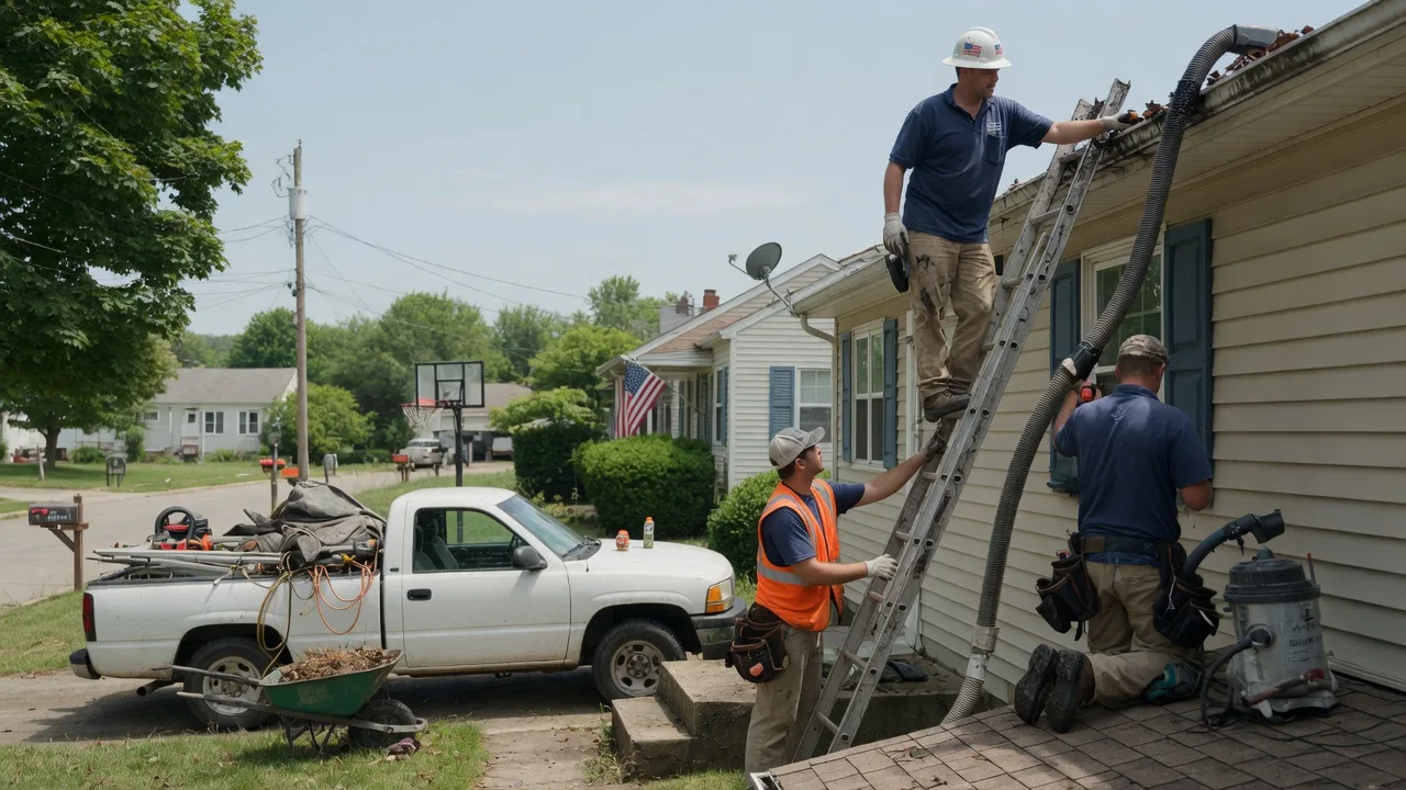 Gutter Installation in Kasbeer, IL near me